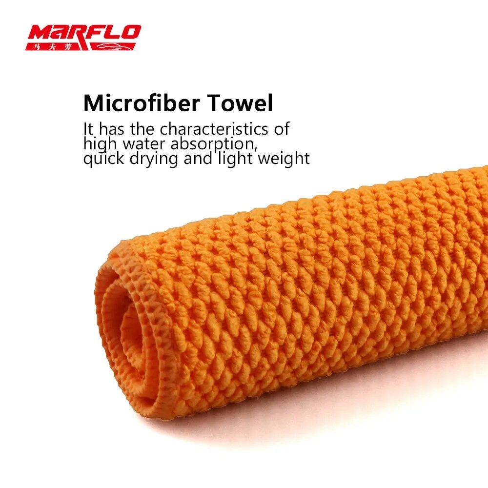Marflo Point Clay Towel Cloth Magic Clay Bar Car Paint Repair Car Body Shine Before Wax And Costing
