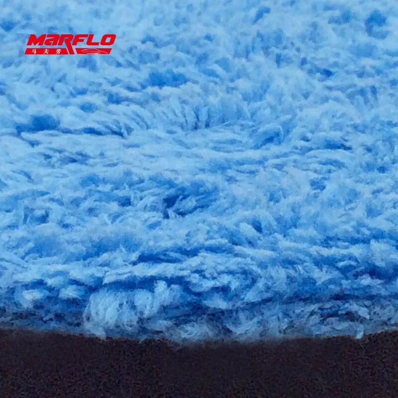 MARFLO Paint Car Care 6" Microfiber Buff Sponge Polishing Pad  Wax Pad  For Both Rotary and DA Polisher