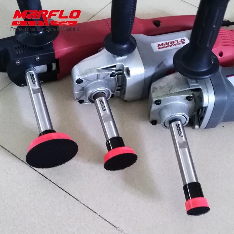 MARFLO Plate Backing Pad Sponge Polishing Car Wash and Care Tools M14 1.2" 2" 3" 3size in One Package