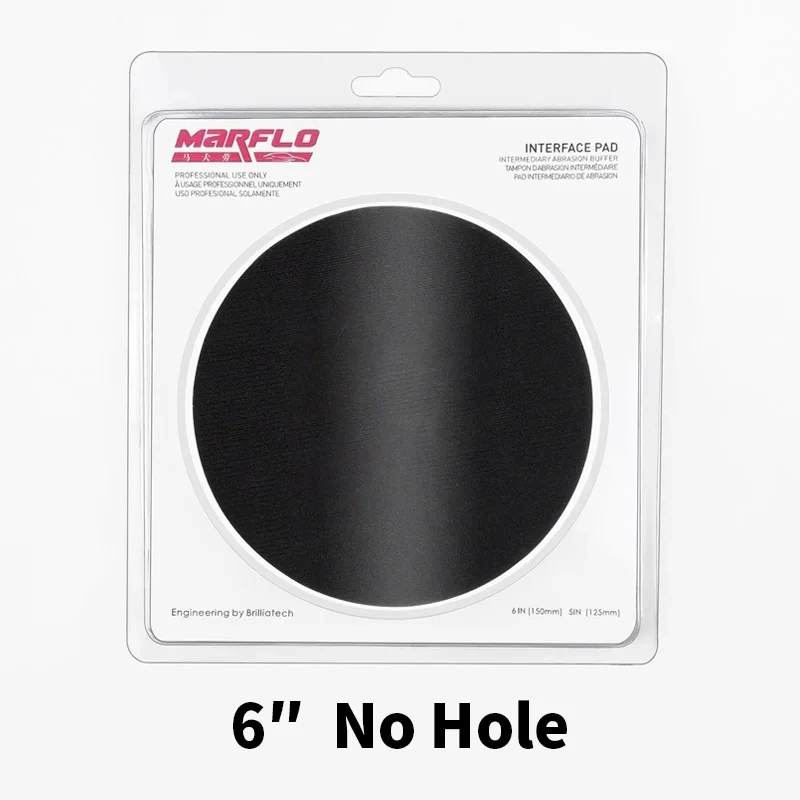 Marflo 5"6" Polishing Sponge Interface Pad Placed the Backing Plate and Sanding Disc for Multiple Reasons