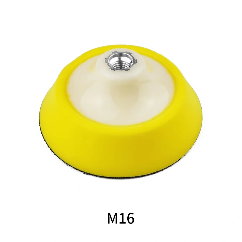 Marflo 5in PU Foam Backing Plate Drill Buffer 125mm Hook Loop M14 M16 Thread for Polishing Machine
