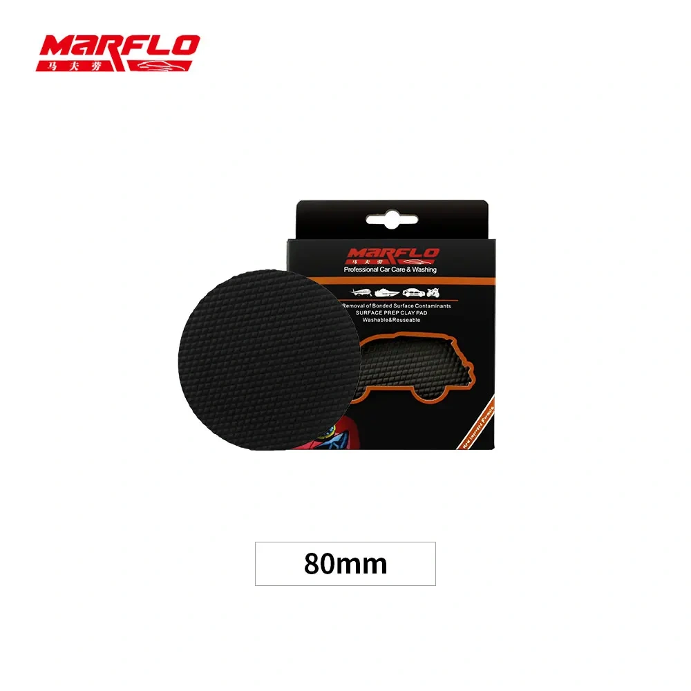 Marflo Car Washing Polish Wax Pad Heavy Grad Magic Clay Sponges Care Detailing Auto Tools Cleaning 6 5 4 3 Inch