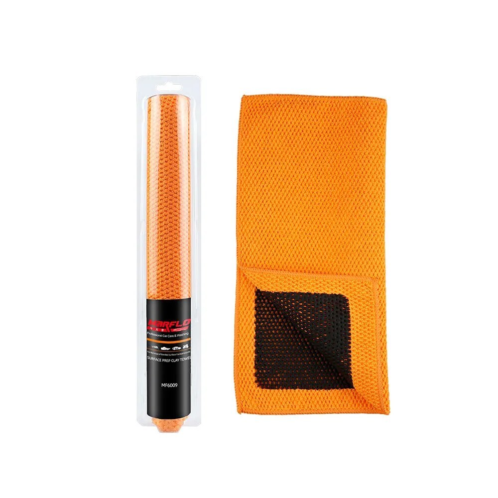 Marflo Point Clay Towel Cloth Magic Clay Bar Car Paint Repair Car Body Shine Before Wax And Costing