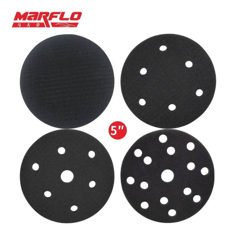 Marflo 5"6" Polishing Sponge Interface Pad Placed the Backing Plate and Sanding Disc for Multiple Reasons