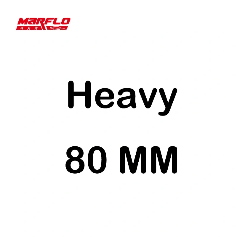 MARFLO Sponge Polishing Pad Dual Action Pad Sponge Buff Polish Pad Heavy Medium Fine Grade 7" 6" 5" 4" 3" Size