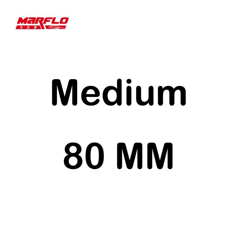 Marflo Sponge Polishing Pad Dual Action Pad Sponge Buff Polish Pad Heavy Medium Fine Grade 180mm 150mm 125mm 100mm 80mm