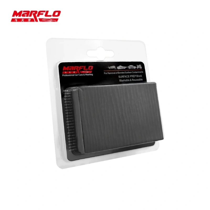 MARFLO Car Wash Mud Magic Clay Bar Sponge Block Pad Remove Contaminants Before Polisher Wax For Car Care Cleaning