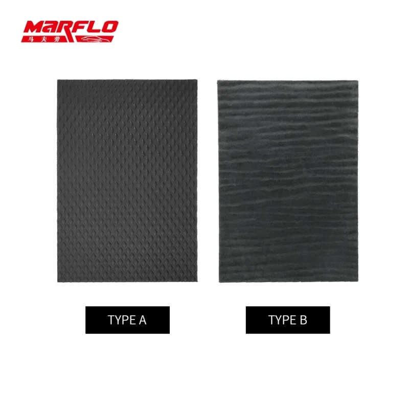 MARFLO Car Wash Mud Magic Clay Bar Sponge Block Pad Remove Contaminants Before Polisher Wax For Car Care Cleaning