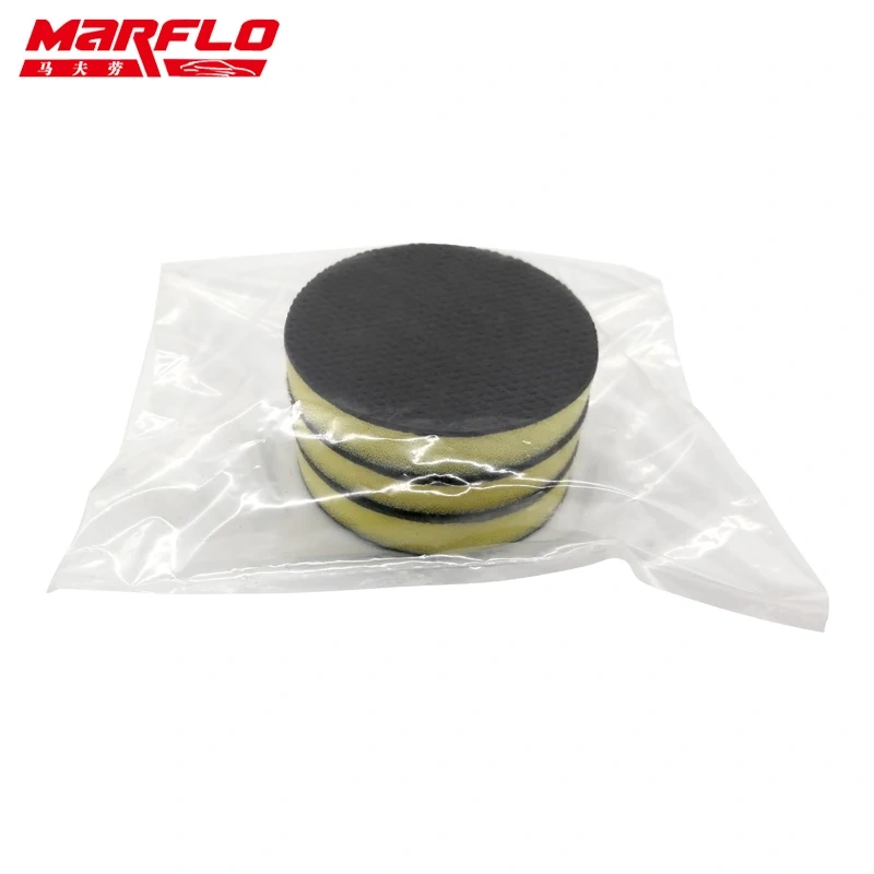 Marflo Car Wash Magic Clay Sponge Pad for Car Wash Maintenance Sponge Cloth Brush Applicator Cleaning Holder