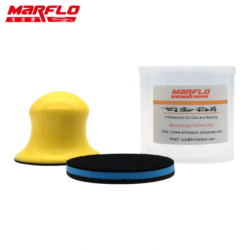 Marflo Car Wash Special Brush for Car Room Clean Brush Car Seat Clean Brush with Pu Applicator Bar