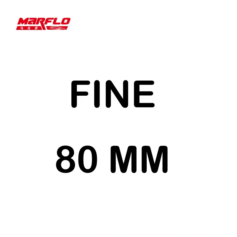 MARFLO Sponge Polishing Pad Dual Action Pad Sponge Buff Polish Pad Heavy Medium Fine Grade 180mm 150mm 125mm 100mm 80mm