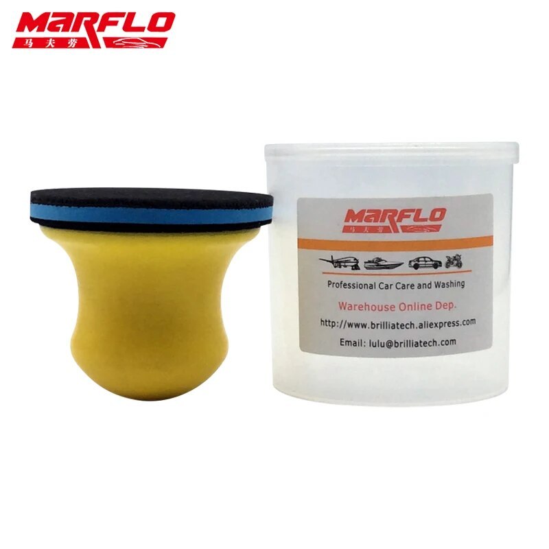 Marflo Car Wash Special Brush for Car Room Clean Brush Car Seat Clean Brush with Pu Applicator Bar
