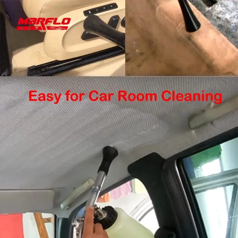 Marflo Car Washer Torna dor Japanese Stainless Steel Bearring Tube Tornado Gun to Car Care Maintenance Water Gun Snow Foam Lance