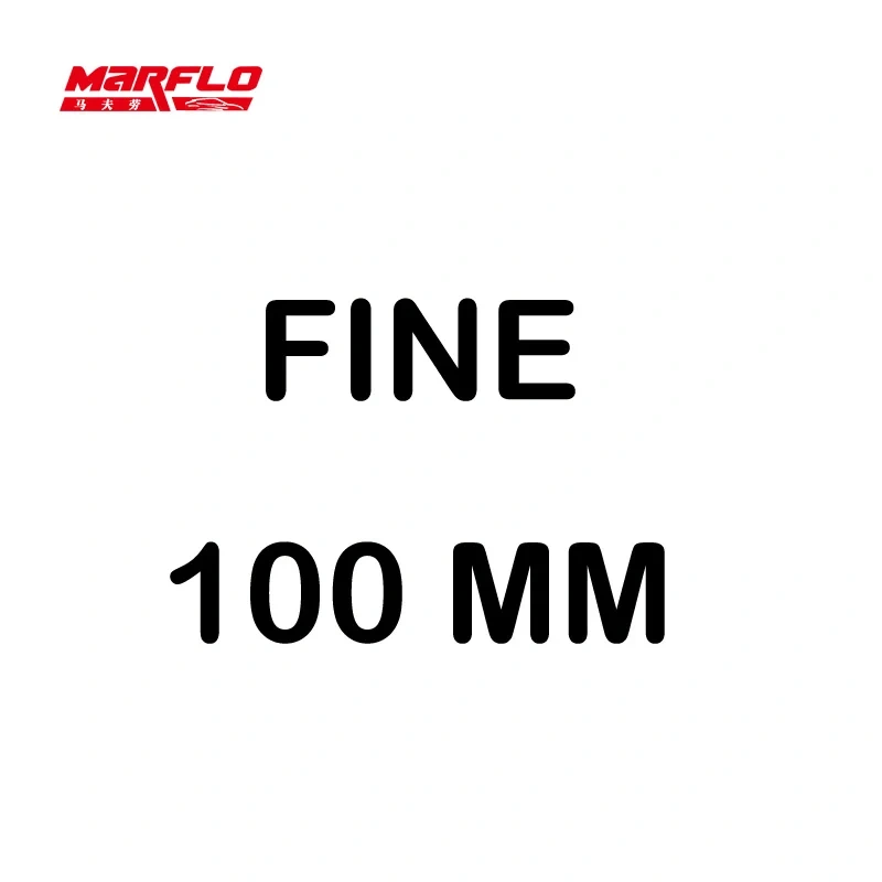 MARFLO Sponge Polishing Pad Dual Action Pad Sponge Buff Polish Pad Heavy Medium Fine Grade 180mm 150mm 125mm 100mm 80mm