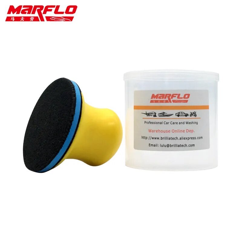 Marflo Car Wash Special Brush for Car Room Clean Brush Car Seat Clean Brush with Pu Applicator Bar