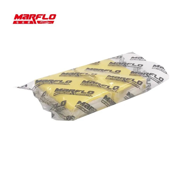 Marflo Magic Clay Bar for Car Wash 2pcs Fine Medium Heavy Grade Clay Bar  for Car Washing