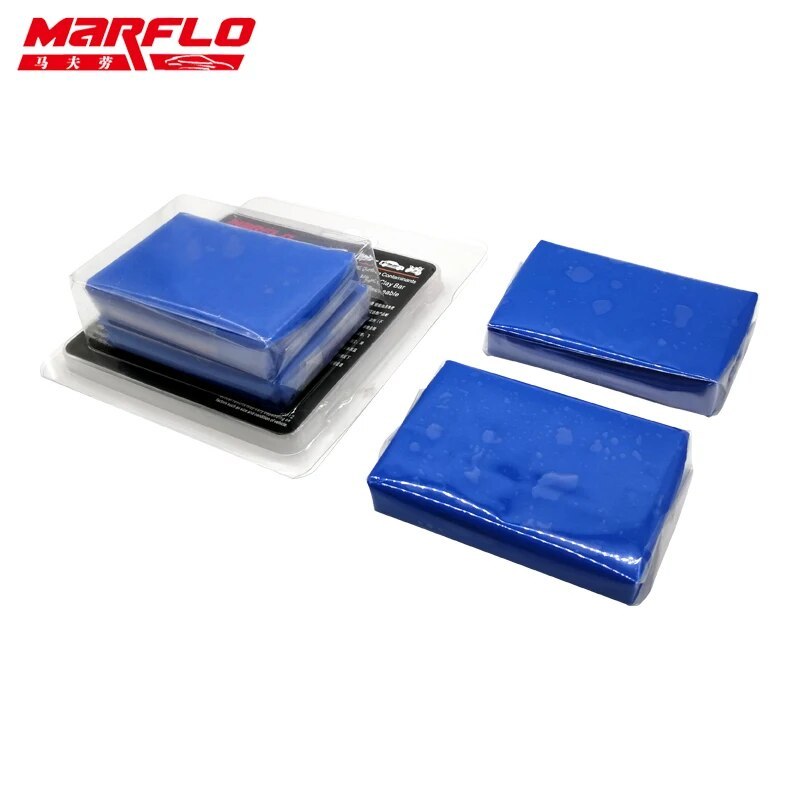Marflo King Car Cleaning Detailing Magic Clay Bar Car Wash Mud Auto Detail Bar Fine Grade  Wash Tools
