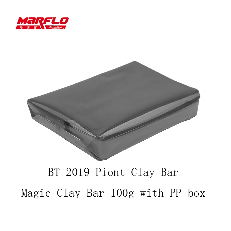 Marflo 5pcs/lot Car Wash Detailing Magic Clay Bar 100g Fine Medium King Grade Heavy 80g Detail Bar
