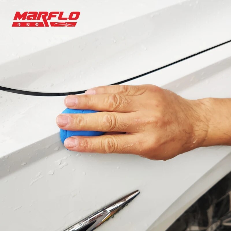 Marflo 100g Car Wash Mud Magic Clay Bar Auto Detailing Block For Cleaning Of Paint Care Washer Tools