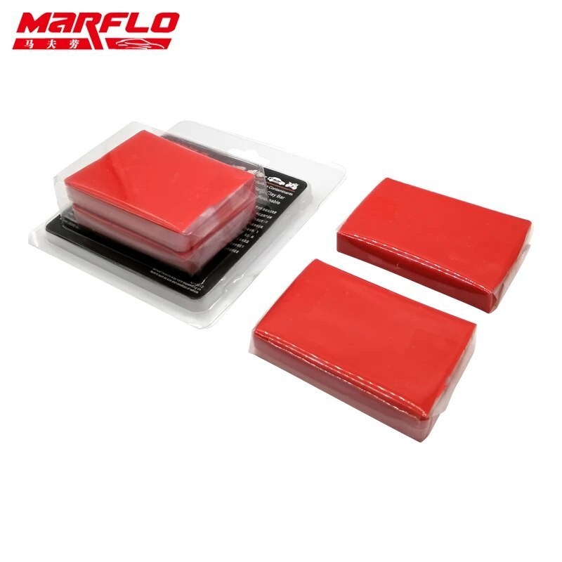 Marflo King Car Cleaning Detailing Magic Clay Bar Car Wash Mud Auto Detail Bar Fine Grade  Wash Tools