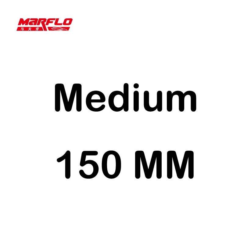 Marflo 150mm Polishing Sponge Pad Buff Polishing Pad For Car Polisher Dual Action Pad Sponge Fine Medium Heavy Cutting Power