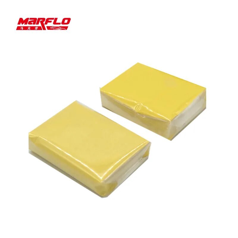Marflo Magic Clay Bar for Car Wash 2pcs Fine Medium Heavy Grade Clay Bar  for Car Washing