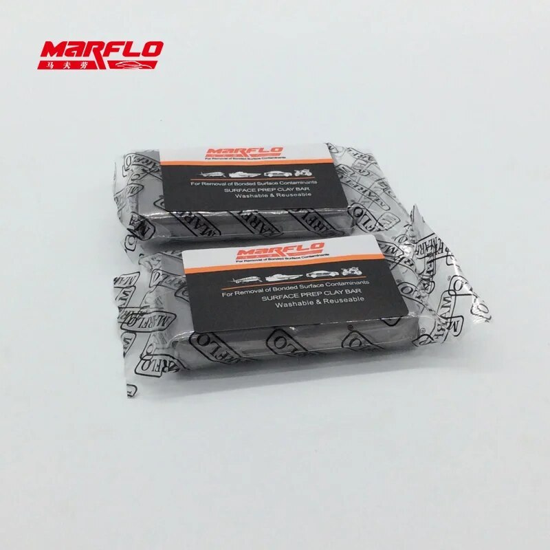 Marflo Magic Clay Bar Auto Car Paint Care Cleaning Detailing Washing King Grade Grey Rust Remover Converter Prevention
