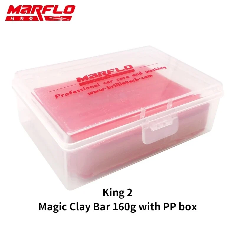 Car Cleaning Detailing Magic Clay Bar Auto Care Wash Tools 160g Fine Medium Heavy King Grade