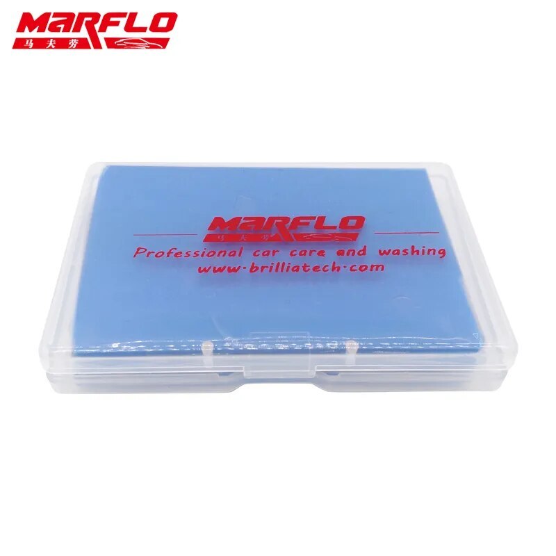 MARFLO 1pc Magic Clay Bar Cleaning Auto Detailing Washer Car Blue 100g With Package