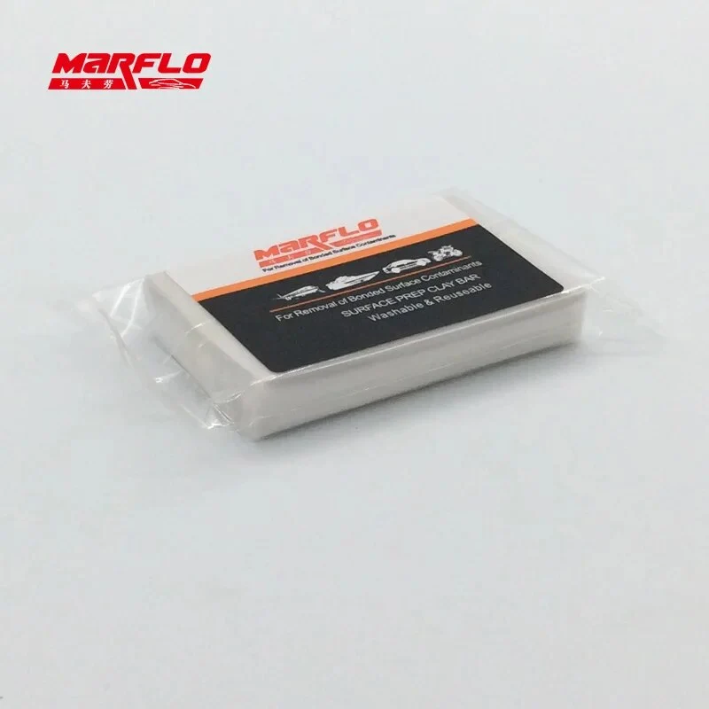 Marflo Auto Car Paint Care Magic Clay Bar Fine Cleaning Detailing Washer White 100g Rust Remover Converter Prevention