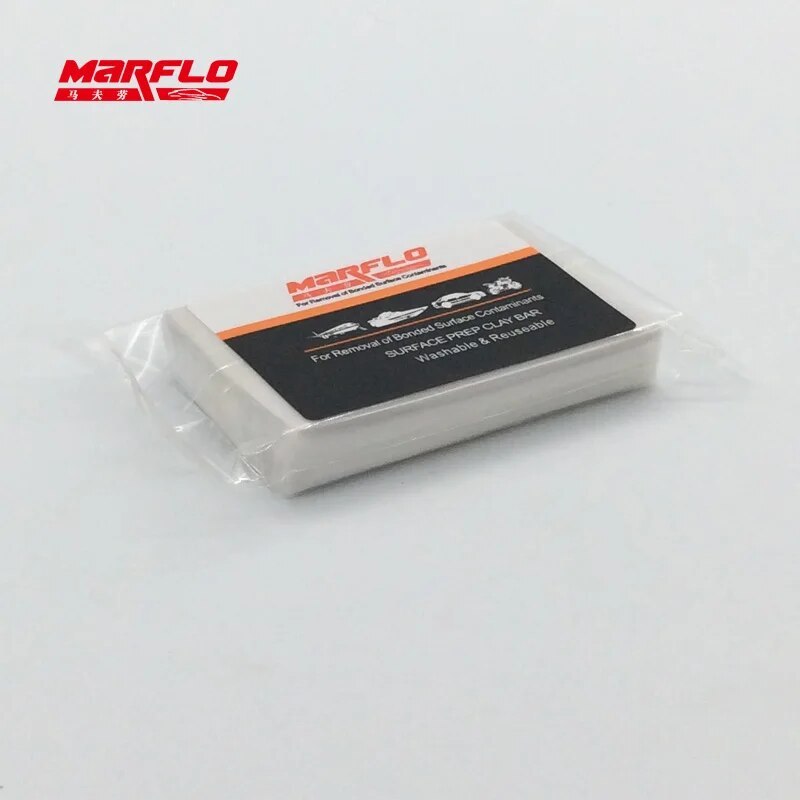 Marflo Auto Car Paint Care Magic Clay Bar Fine Cleaning Detailing Washer White 100g Rust Remover Converter Prevention
