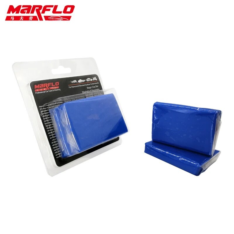 Marflo King Car Cleaning Detailing Magic Clay Bar Car Wash Mud Auto Detail Bar Fine Grade  Wash Tools