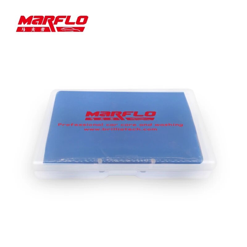 Marflo Car Wash Detailing Magic Clay Bar 100g Fine Medium King Grade Heavy 80g New Piont Clay Bar Powerful Removal Contaminants