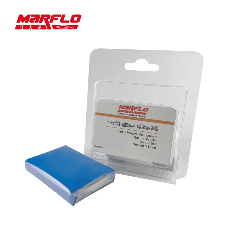 2 Pcs Detailing Magic Clay Bar 50g Car Wash Mud Cleaning For Auto Care Paints Removal Contaminants