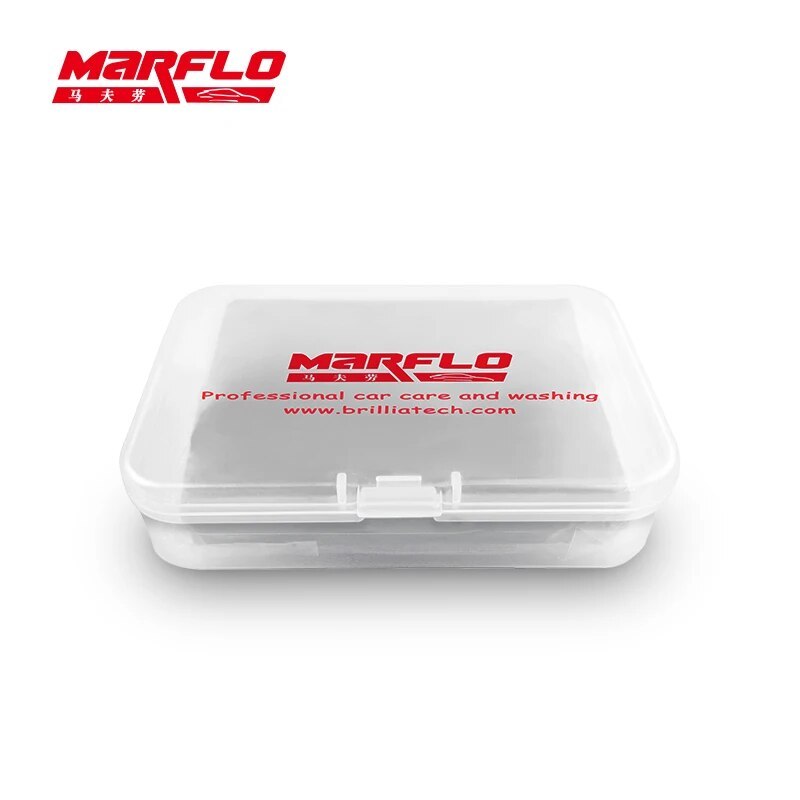 Marflo 5pcs/lot Car Wash Detailing Magic Clay Bar 100g Fine Medium King Grade Heavy 80g Detail Bar