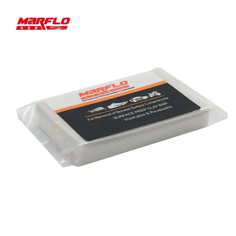 Marflo Auto Car Paint Care Magic Clay Bar Fine Cleaning Detailing Washer White 100g Rust Remover Converter Prevention