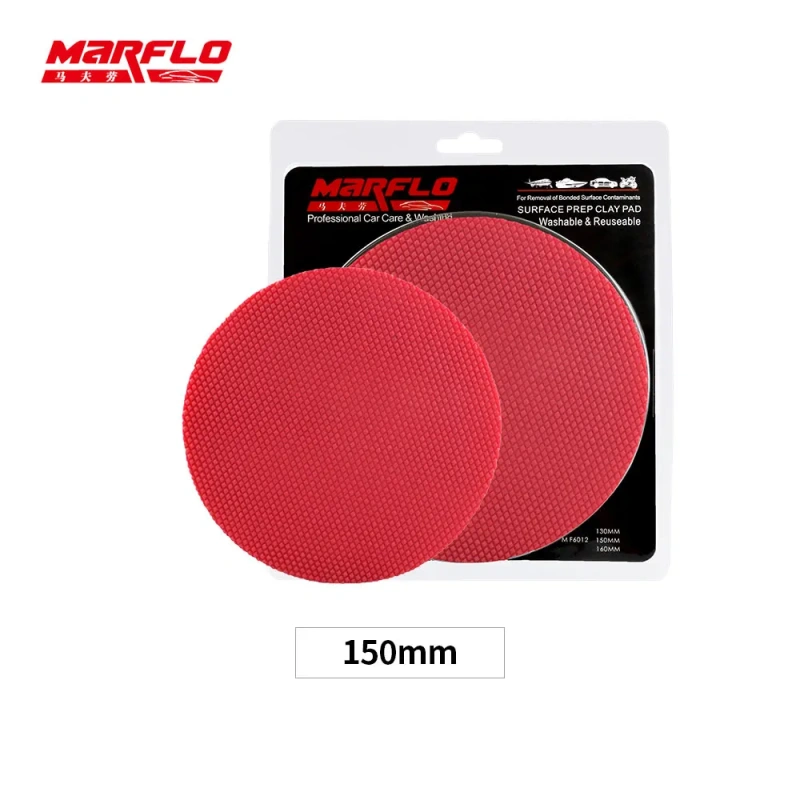 MARFLO King Grade Car Clean Magic Clay Pad Auto Cleaning Polishing Sponge Pad Wax Applicator Paint Repair Auto Skin