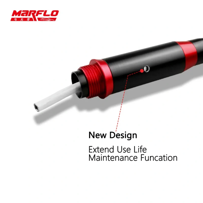 Marflo Air Blow Car Wash Gun Efficient Dry Cleaning Gun High Pressure Tornado Dust Blowing Gun Professional Car Interior Cleanin