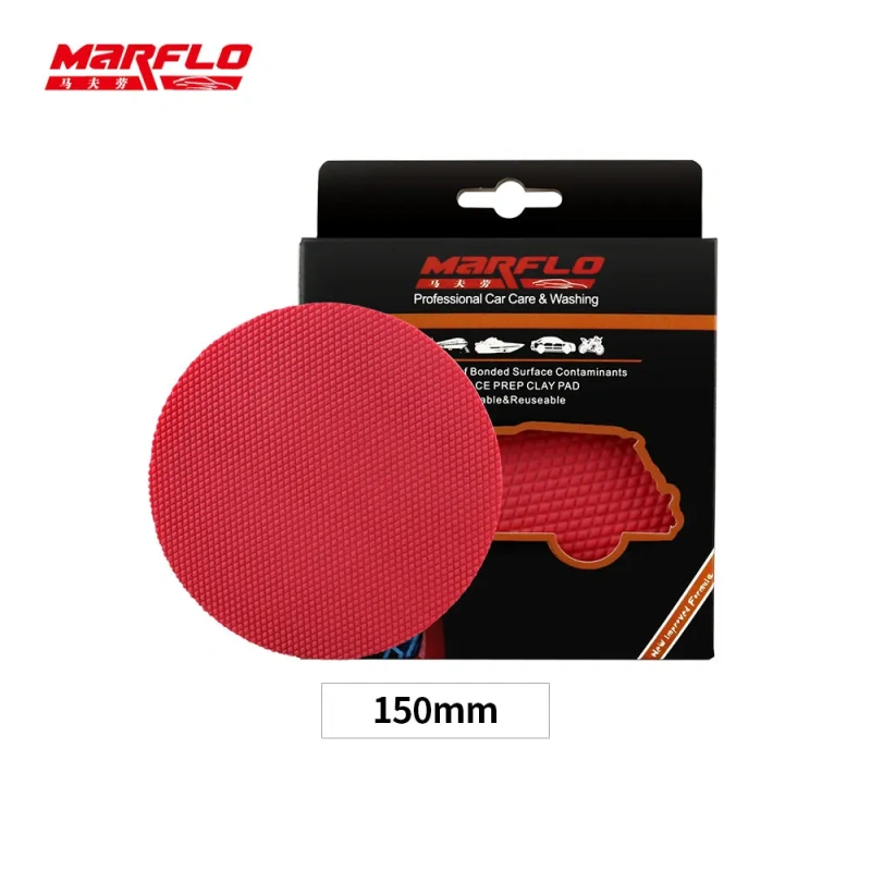 MARFLO King Grade Car Clean Magic Clay Pad Auto Cleaning Polishing Sponge Pad Wax Applicator Paint Repair Auto Skin