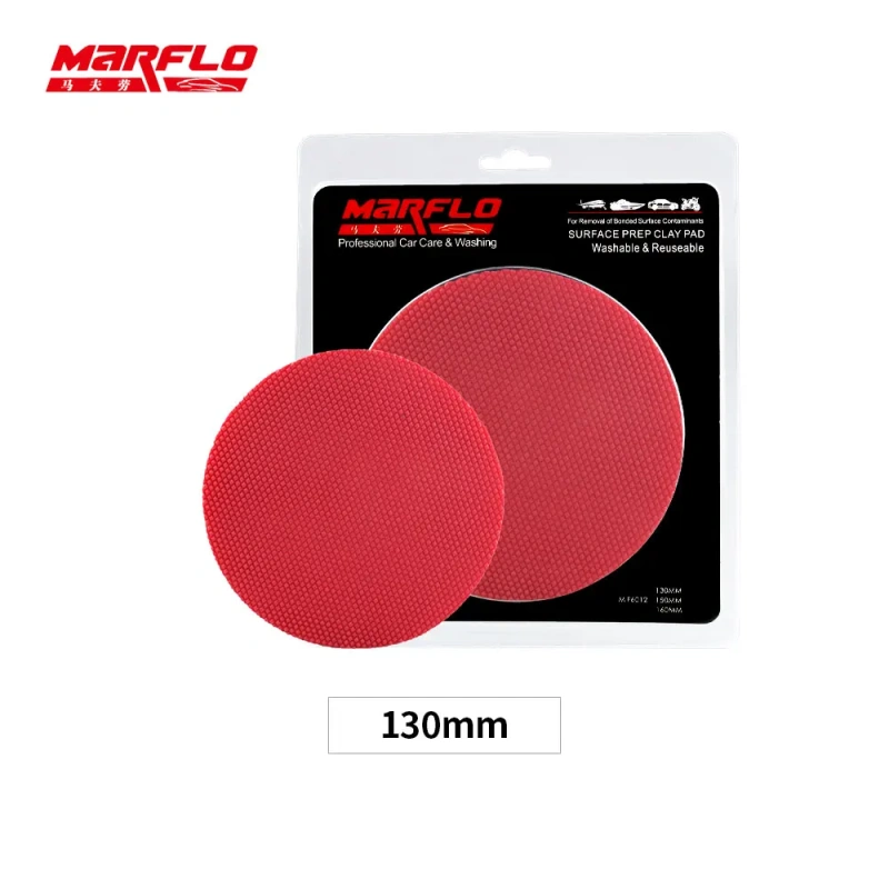 MARFLO King Grade Car Clean Magic Clay Pad Auto Cleaning Polishing Sponge Pad Wax Applicator Paint Repair Auto Skin