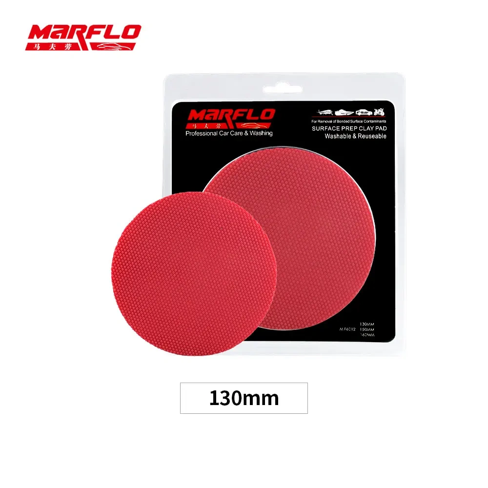 MARFLO King Grade Car Clean Magic Clay Pad Auto Cleaning Polishing Sponge Pad Wax Applicator Paint Repair Auto Skin
