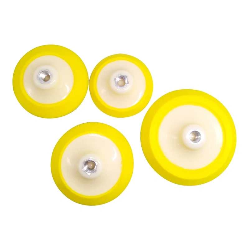 Car Clean Plate Backing Pad MARFLO Polishing Disc for M14 Polisher Polishing Sponge Pad 4" 4.5" 5" 6" Sanding Backing Pad