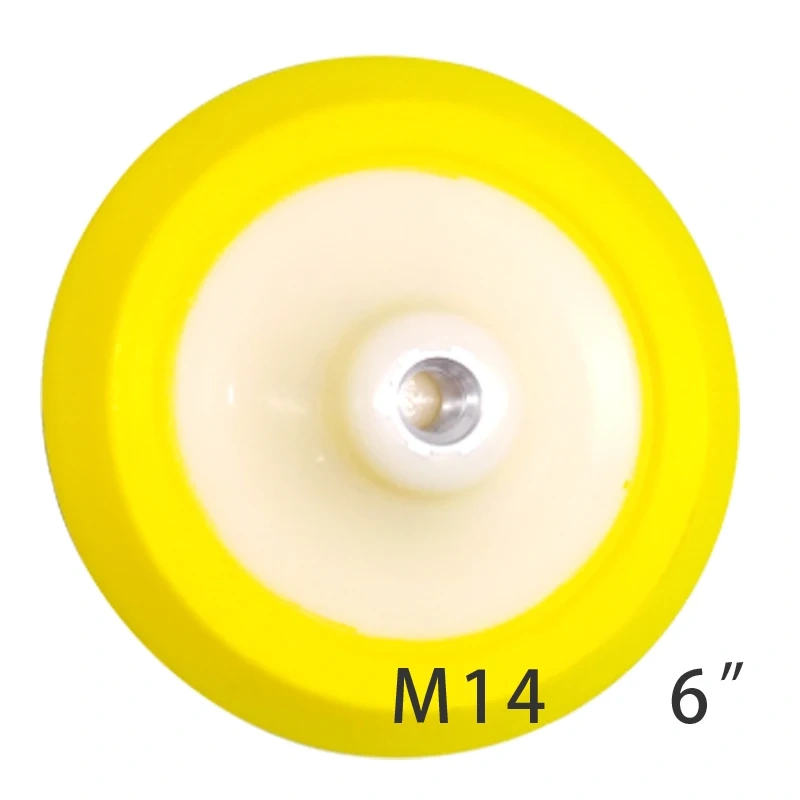 Car Clean Plate Backing Pad MARFLO Polishing Disc for M14 Polisher Polishing Sponge Pad 4" 4.5" 5" 6" Sanding Backing Pad