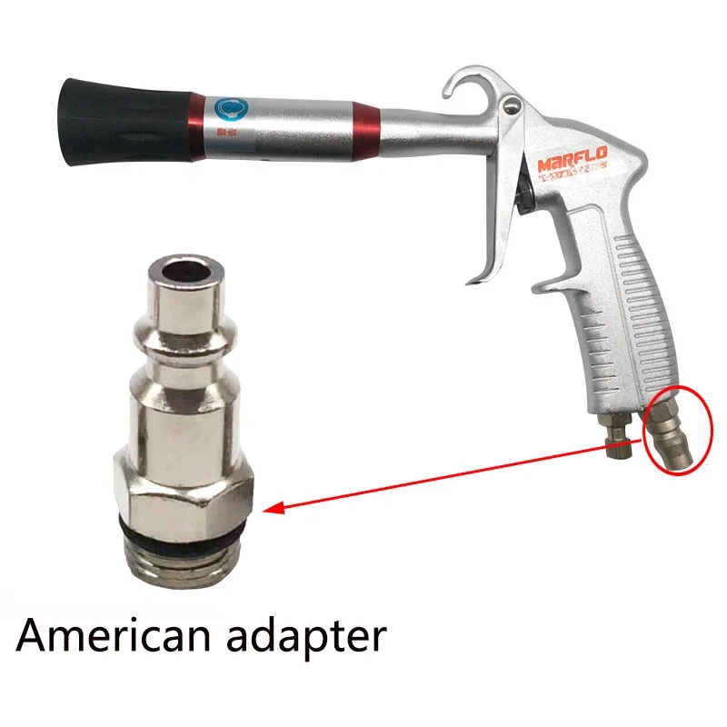 Tornado Car Wash MARFLO Car Cleaning Gun Japan Double Bearing High Pressure Air Blow Gun Dry Cleaning Tool With Brush