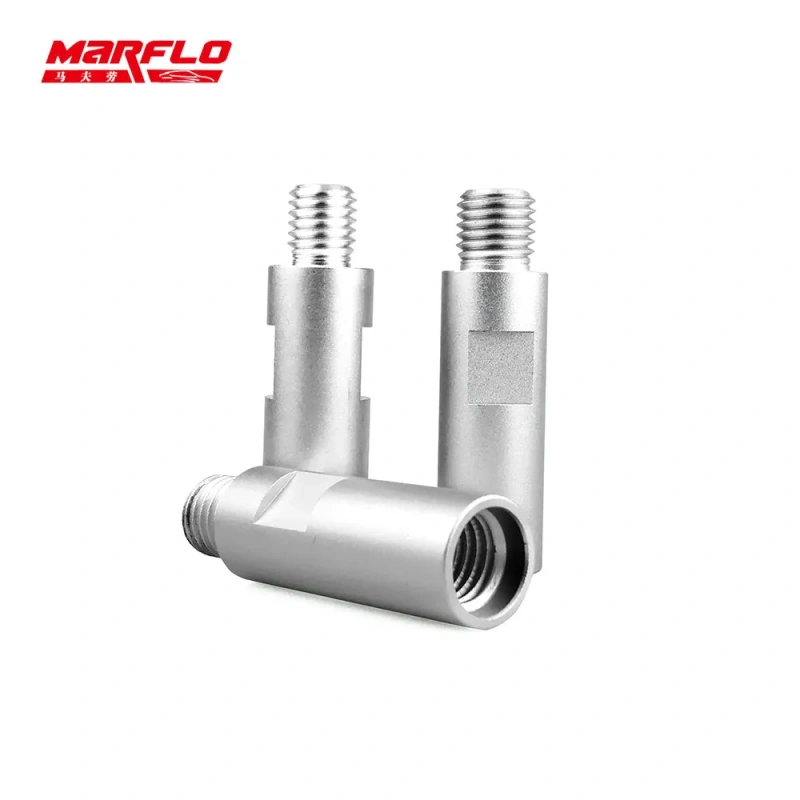 M14 Marflo Extension Rod Set Aluminium Rotary Polisher Extension Shaft For Car Care Detailing Pad Connection Bar Angle Grinder
