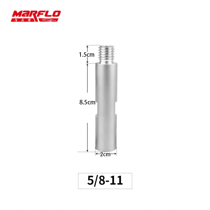 Brilliatech Extension Bar Set Aluminium Polisher Extension Shaft For Car Care Detailing BT-7011