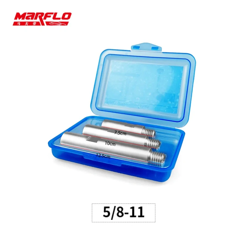Brilliatech Extension Bar Set Aluminium Polisher Extension Shaft For Car Care Detailing BT-7011