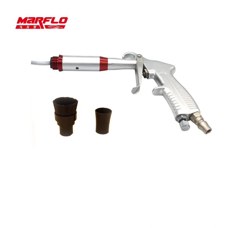 Tornado Car Wash MARFLO Car Cleaning Gun Japan Double Bearing High Pressure Air Blow Gun Dry Cleaning Tool With Brush