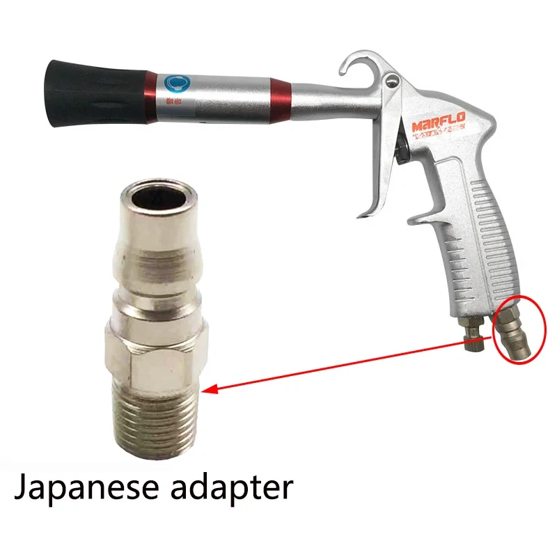 Tornado Car Wash MARFLO Car Cleaning Gun Japan Double Bearing High Pressure Air Blow Gun Dry Cleaning Tool With Brush