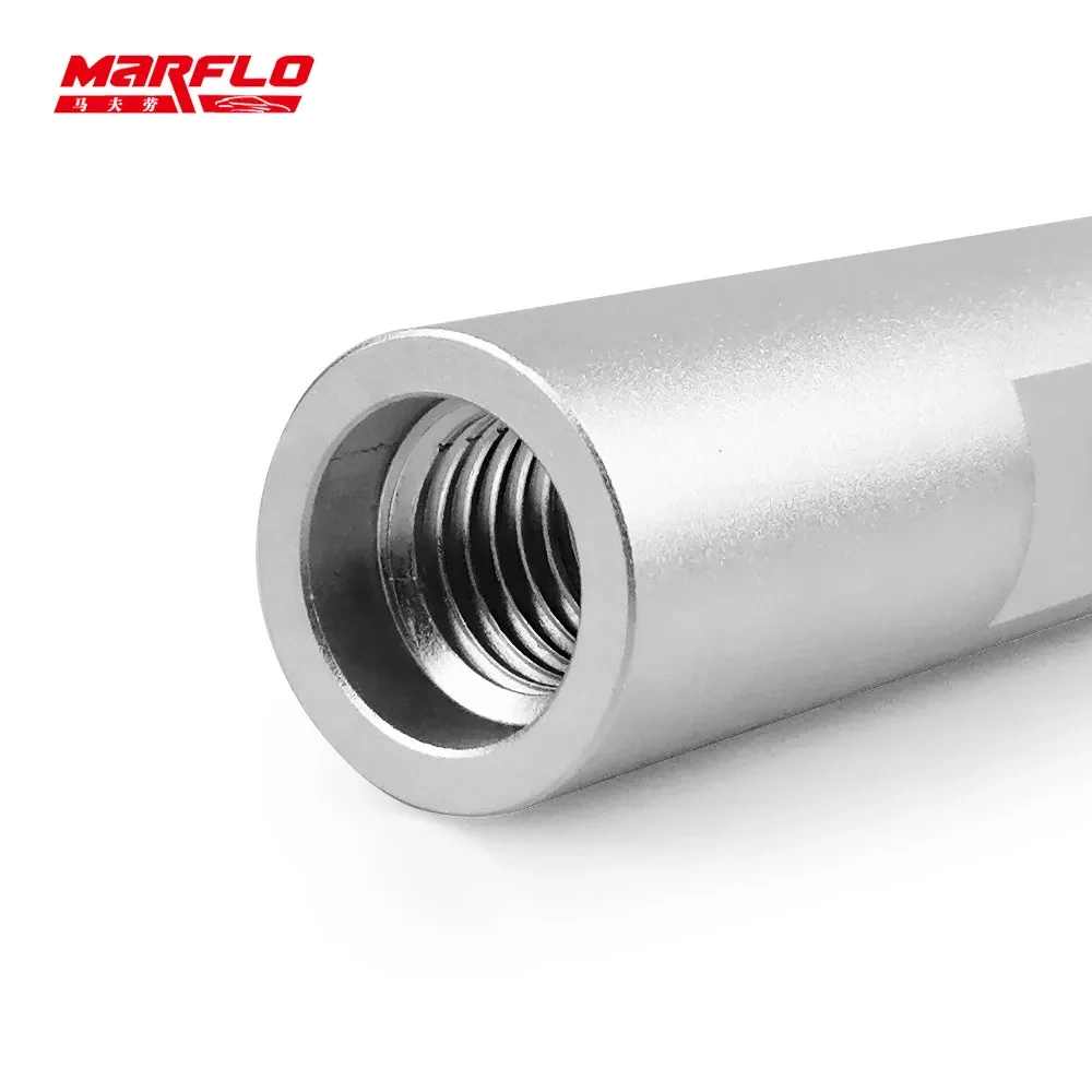 Marflo Extension Bar Set Aluminium Rotary Polisher Extension Shaft For Car Care Detailing Pad Connection Rod Angle Grinder